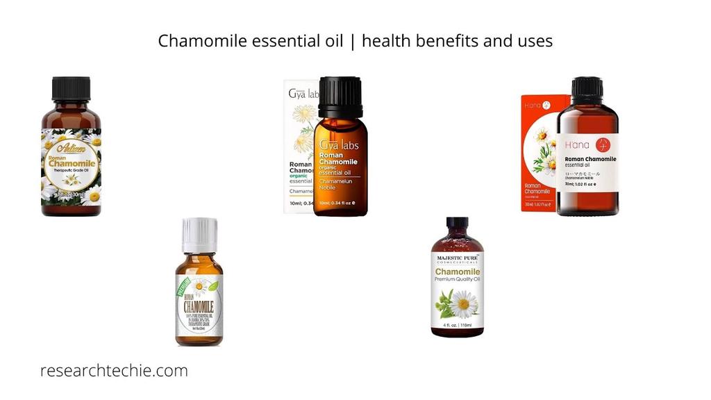 'Video thumbnail for Chamomile essential oil | health benefits and uses'