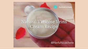 'Video thumbnail for Natural Varicose Veins Cream Recipe'