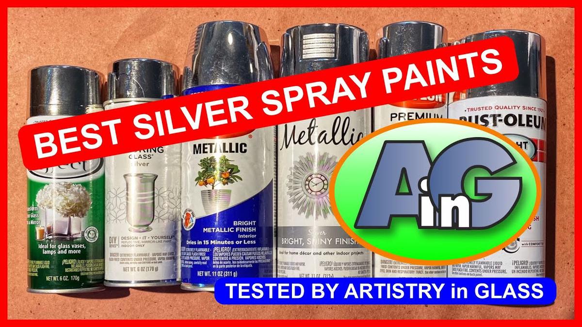 'Video thumbnail for Silver Spray Paint Tests'