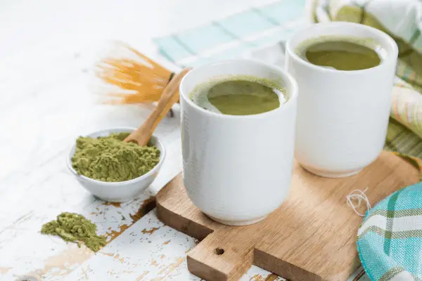 How much coffee does Lipton Matcha Green tea contain