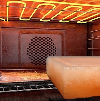 Heating Salt Block in Oven