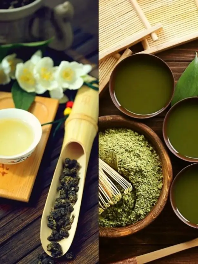 Oolong Tea And Green Tea – Comparison