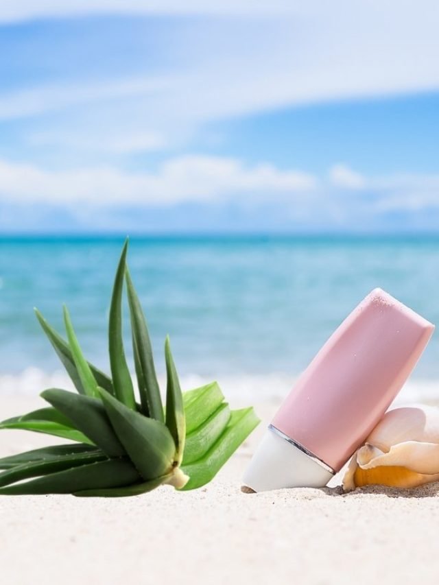 DIY Sunscreen With Aloe Vera Green Living Zone