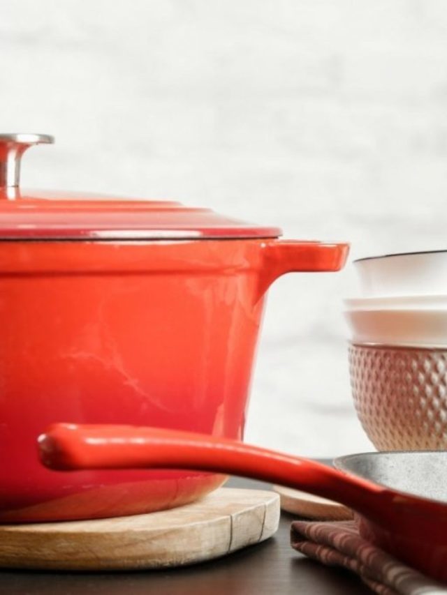 Cookware Made From Porcelain Enamel